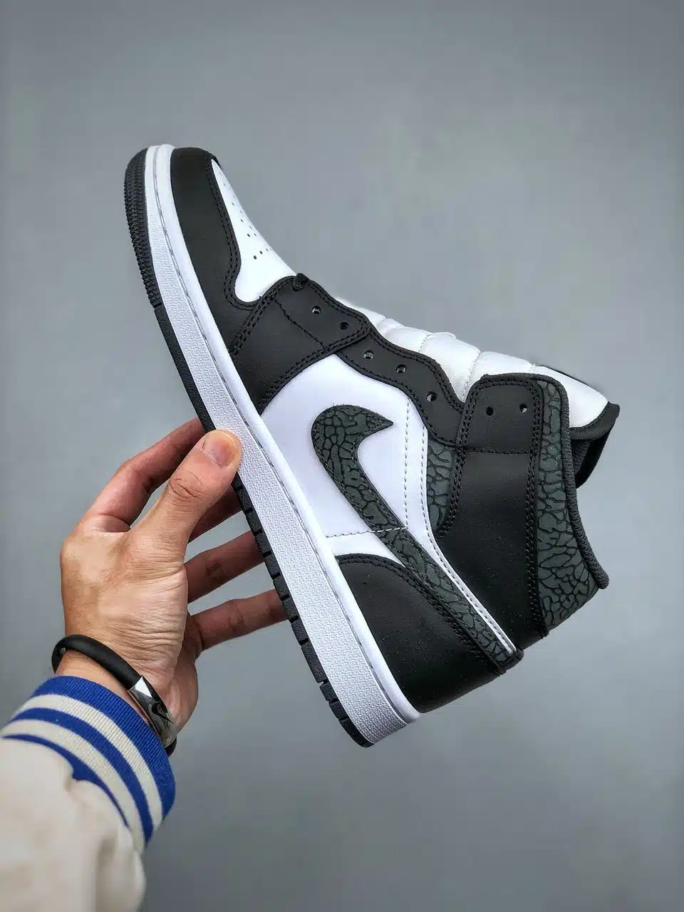 RÉPLICA JORDAN 1 MID SE 'PANDA ELEPHANT' - Imagen 9