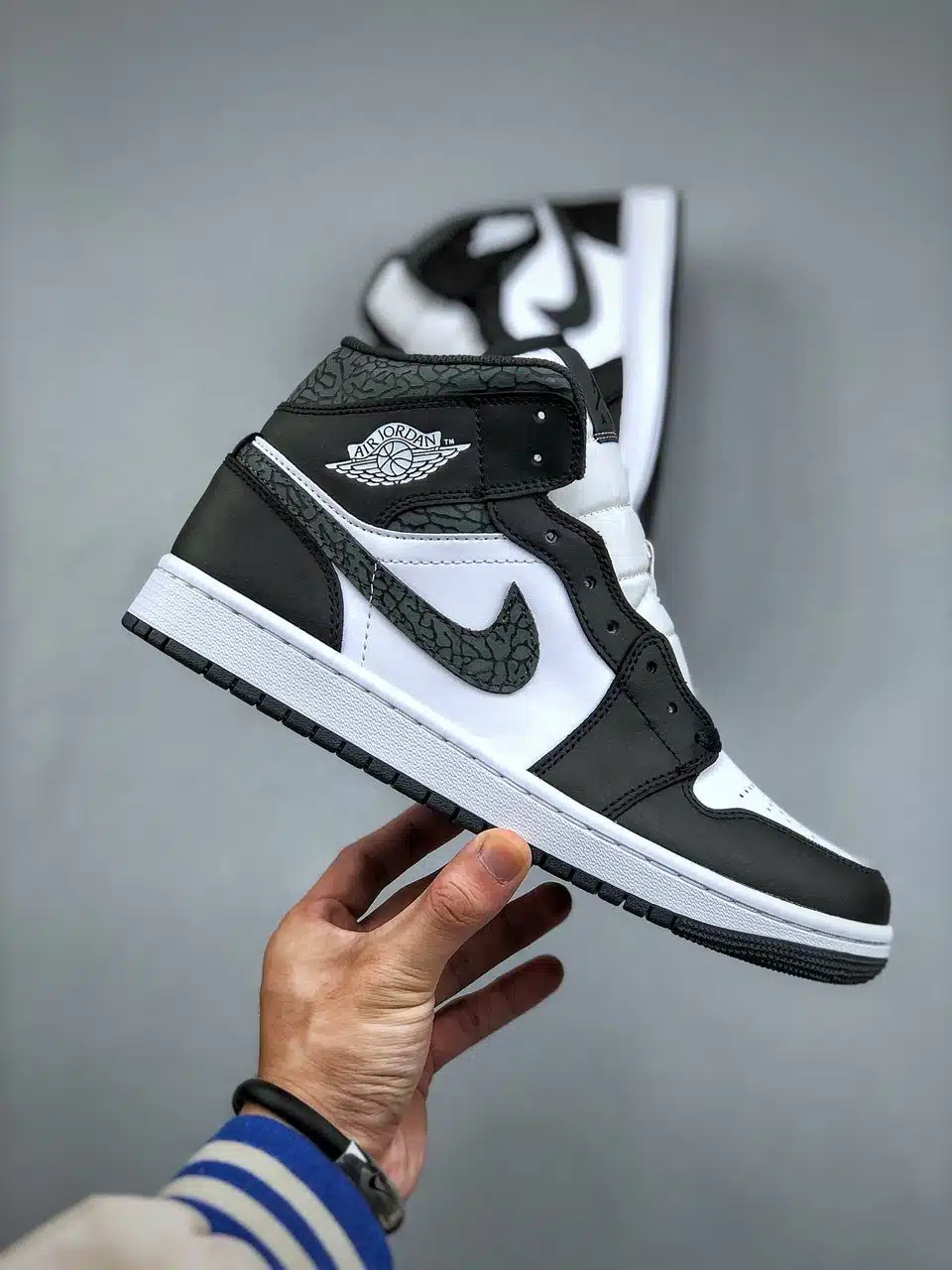 RÉPLICA JORDAN 1 MID SE 'PANDA ELEPHANT' - Imagen 7