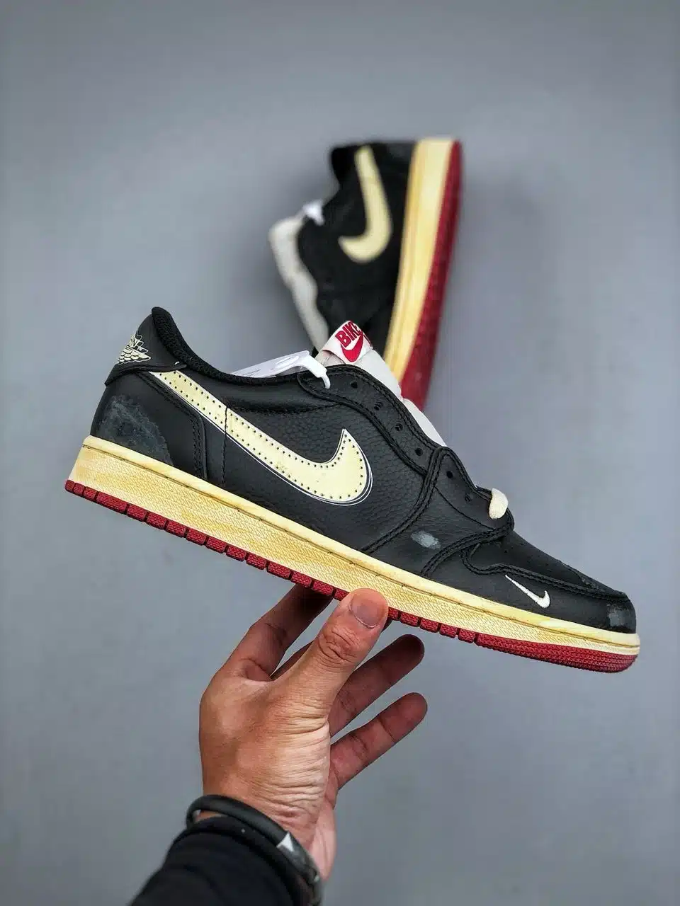 RÉPLICA JORDAN 1 RETRO LOW 'NIGEL SYLVESTER BETTER WITH TIME' - Imagen 7