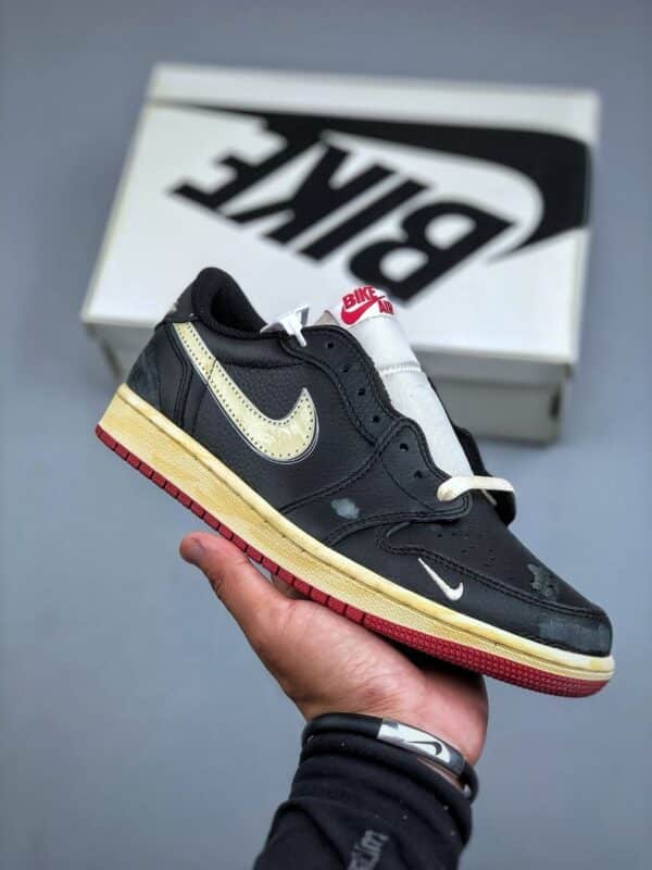 RÉPLICA JORDAN 1 RETRO LOW 'NIGEL SYLVESTER BETTER WITH TIME' - Imagen 9