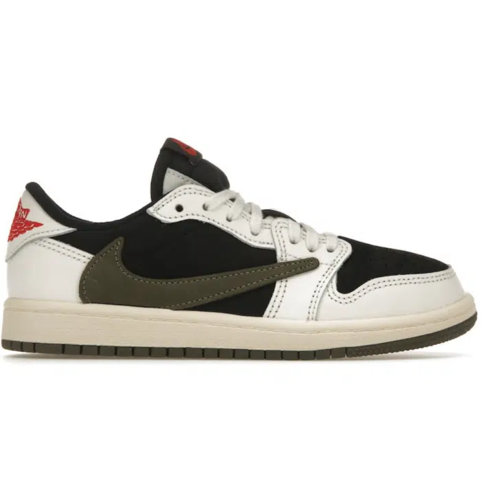 RÉPLICA JORDAN 1 RETRO LOW OG SP TRAVIS SCOTT MEDIUM OLIVE