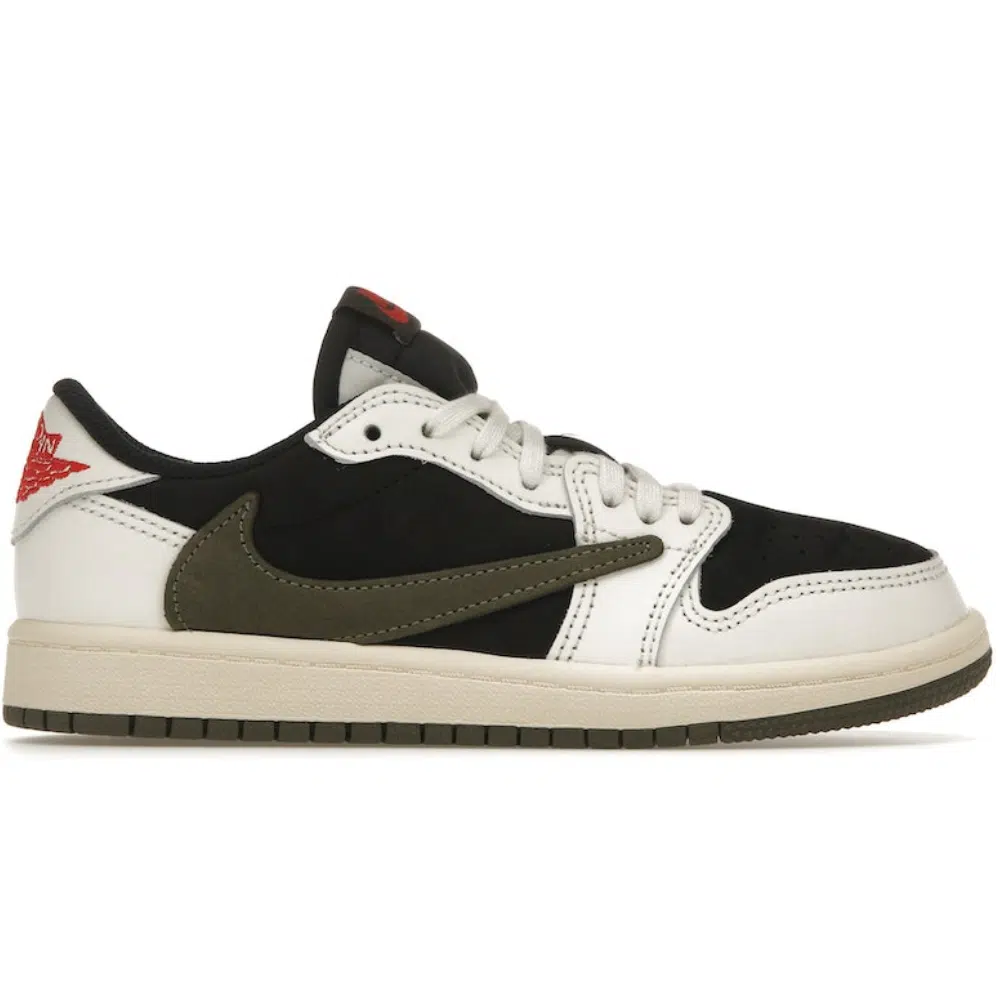 RÉPLICA JORDAN 1 RETRO LOW OG SP TRAVIS SCOTT MEDIUM OLIVE