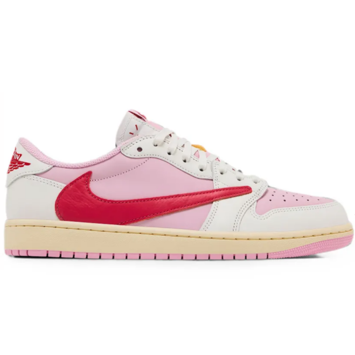 JORDAN 1 RETRO LOW OG SP TRAVIS SCOTT SAIL 'TROPICAL PINK'