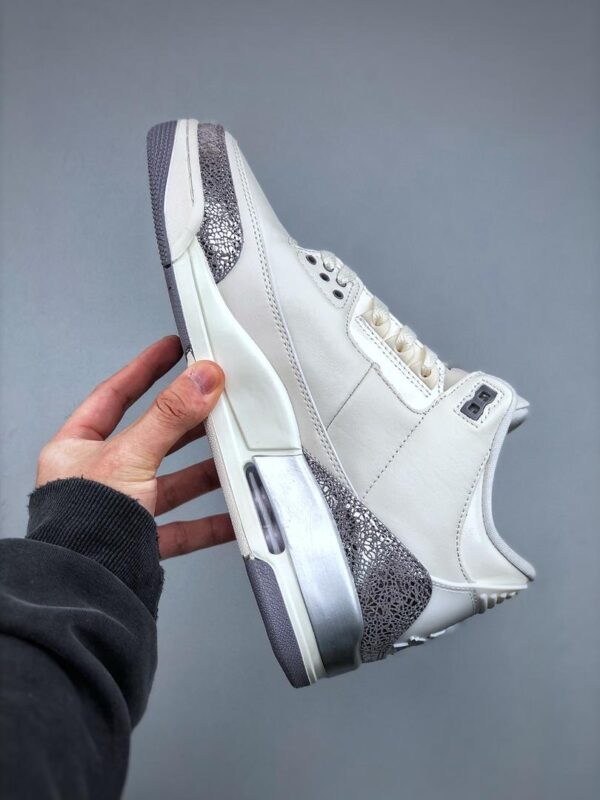 RÉPLICA JORDAN 3 RETRO SAIL 'CEMENT GREY' - Imagen 8