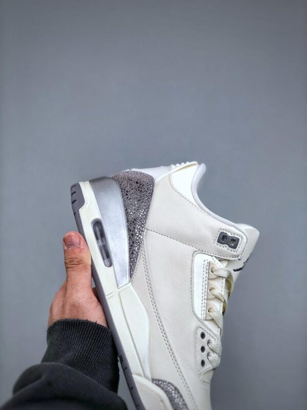 RÉPLICA JORDAN 3 RETRO SAIL 'CEMENT GREY' - Imagen 5