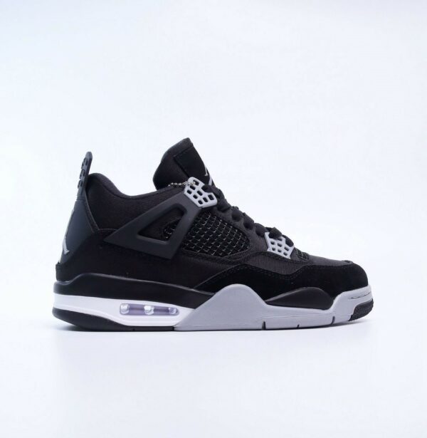 RÉPLICA JORDAN 4 BLACK CANVAS - Imagen 6