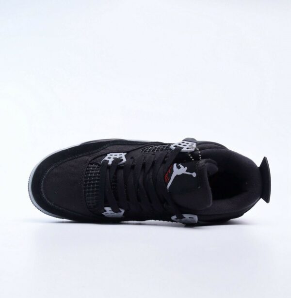 RÉPLICA JORDAN 4 BLACK CANVAS - Imagen 4