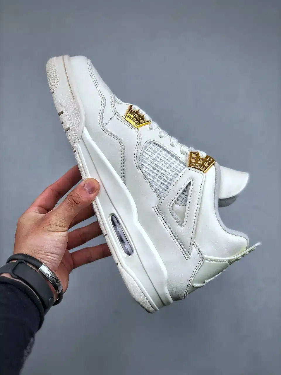 RÉPLICA JORDAN 4 RETRO 'METALLIC GOLD' - Imagen 8
