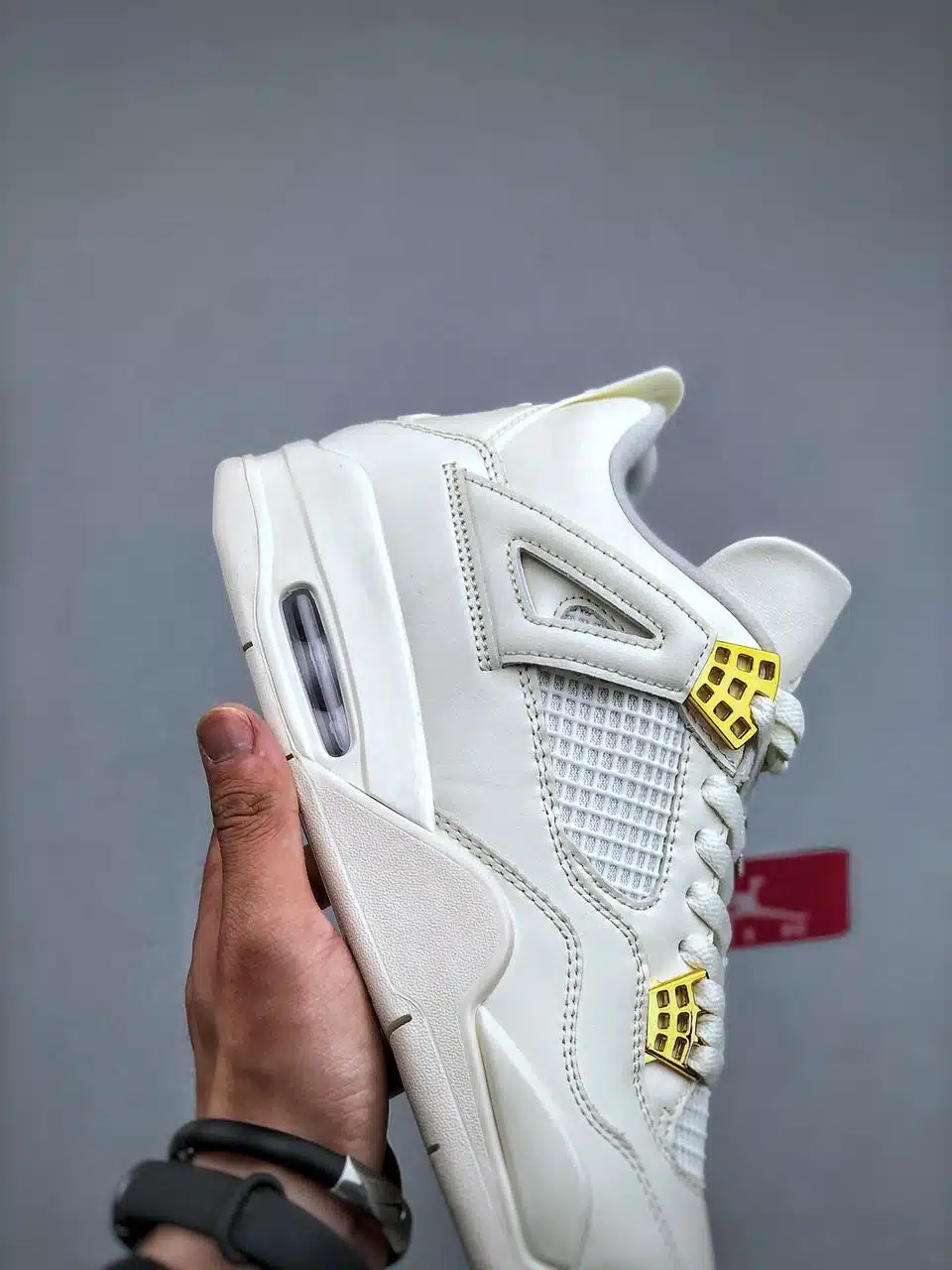 RÉPLICA JORDAN 4 RETRO 'METALLIC GOLD' - Imagen 5