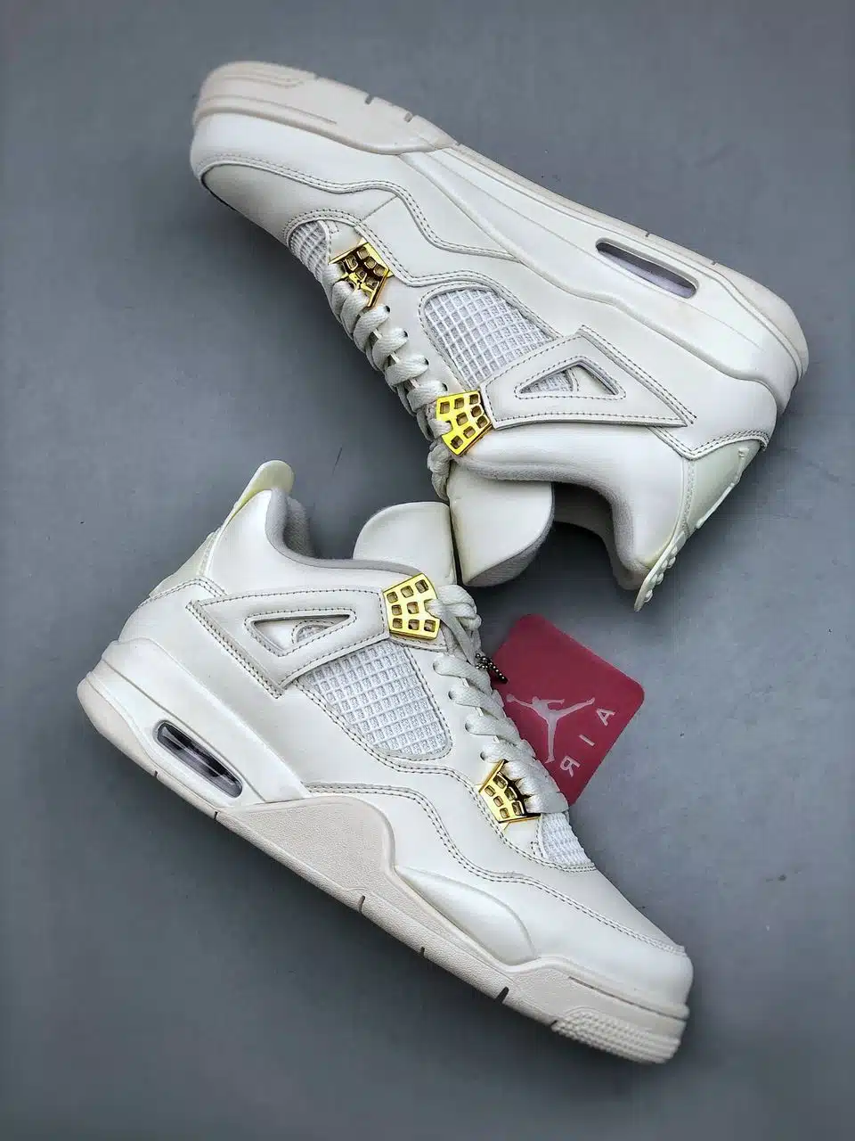 RÉPLICA JORDAN 4 RETRO 'METALLIC GOLD' - Imagen 2