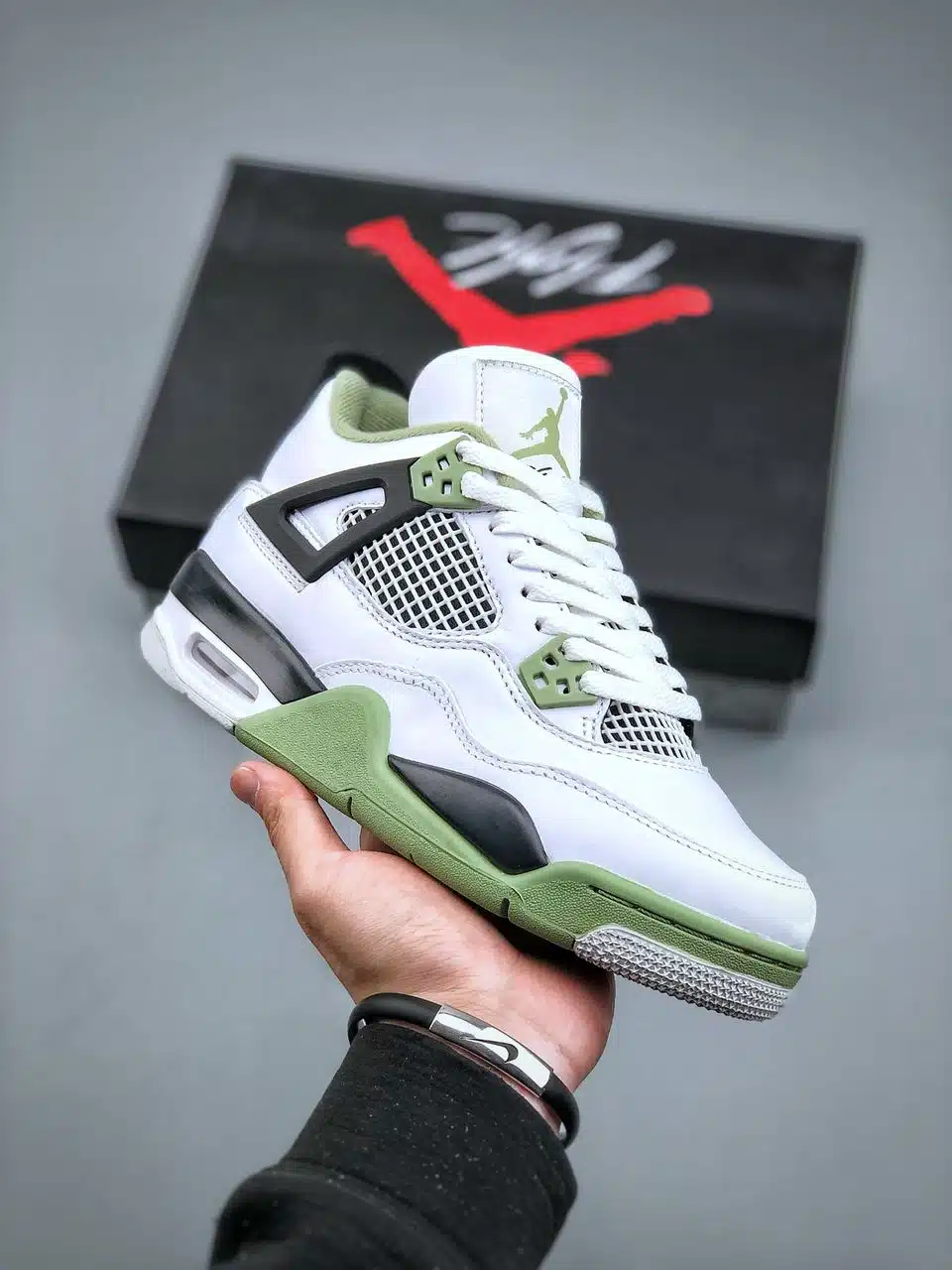 RÉPLICA JORDAN 4 RETRO 'SEAFOAM' - Imagen 10