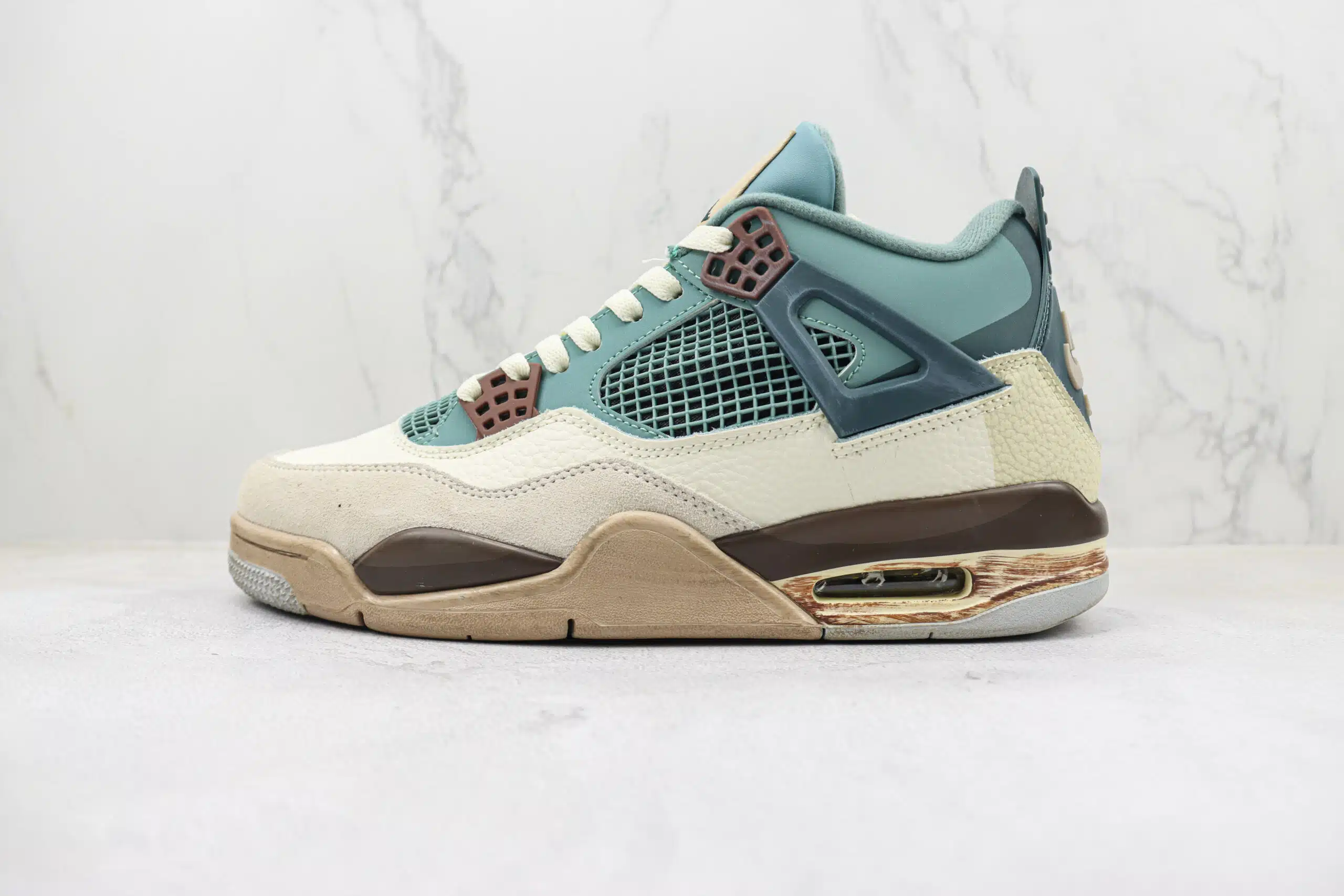 RÉPLICA JORDAN 4 'SNORLAX' CUSTOM - Imagen 8