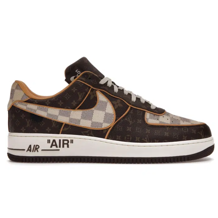 RÉPLICA LOUIS VUITTON X AIR FORCE 1 MONOGRAM 'BROWN'