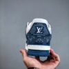 RÉPLICA LOUIS VUITTON LV TRAINER 'AZUL' - Imagen 4