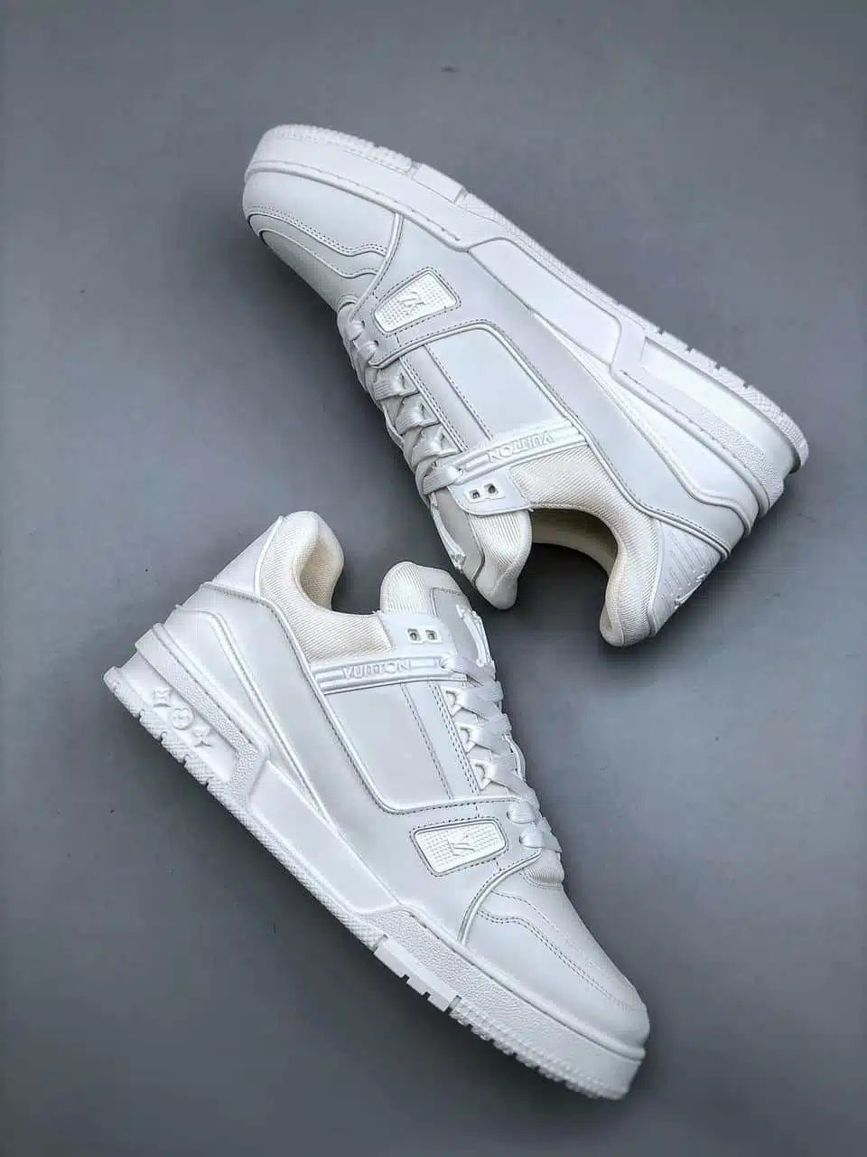 RÉPLICA LOUIS VUITTON LV TRAINER 'BLANCAS' - Imagen 2