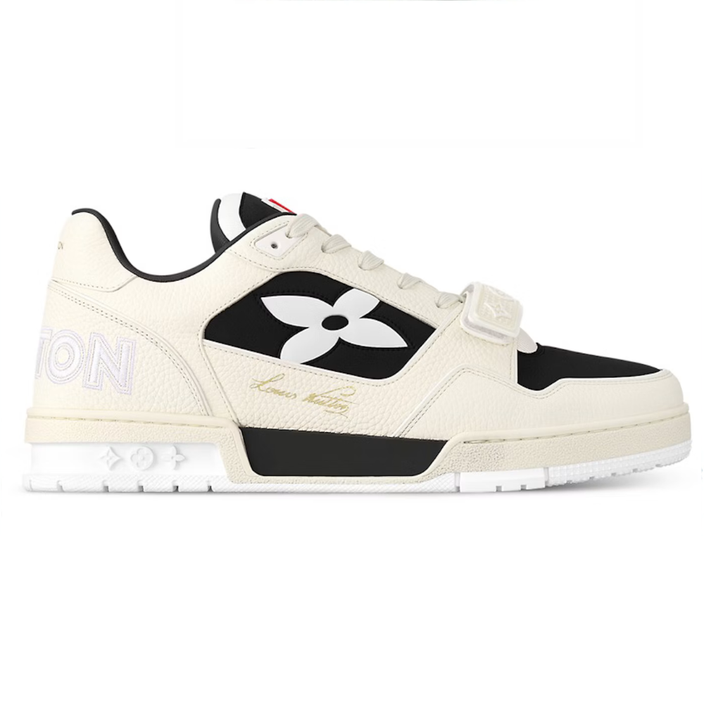 LOUIS VUITTON LV TRAINER 'CREAM BLACK'