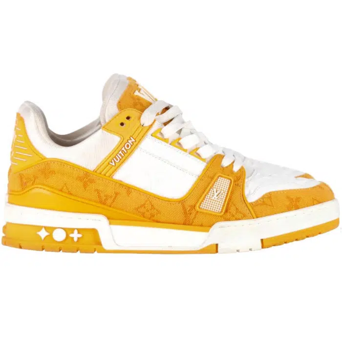 RÉPLICA LOUIS VUITTON LV TRAINER 'NARANJAS DENIM'