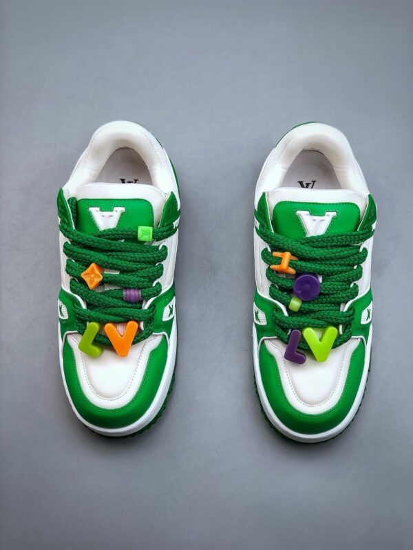 RÉPLICA LOUIS VUITTON TRAINER MAXI 'VERDES' - Imagen 7