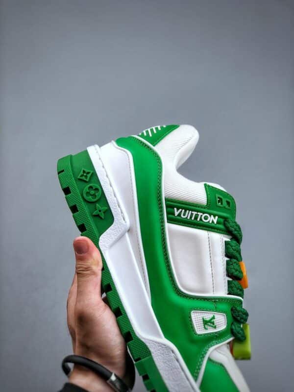RÉPLICA LOUIS VUITTON TRAINER MAXI 'VERDES' - Imagen 6