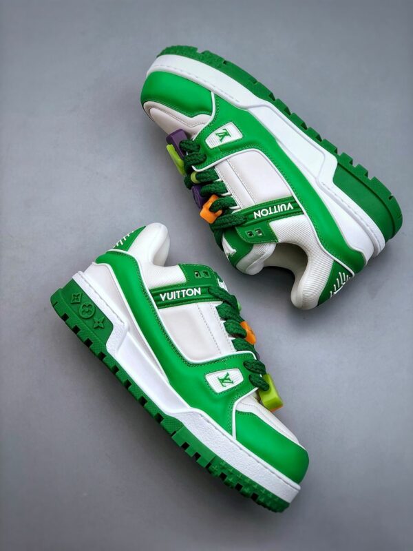 RÉPLICA LOUIS VUITTON TRAINER MAXI 'VERDES' - Imagen 2