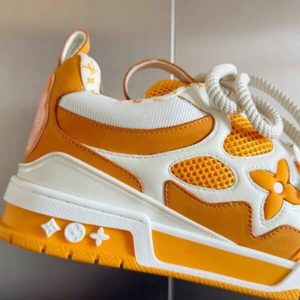 RÉPLICA LOUIS VUITTON SNEAK 'ORANGE' - Imagen 3