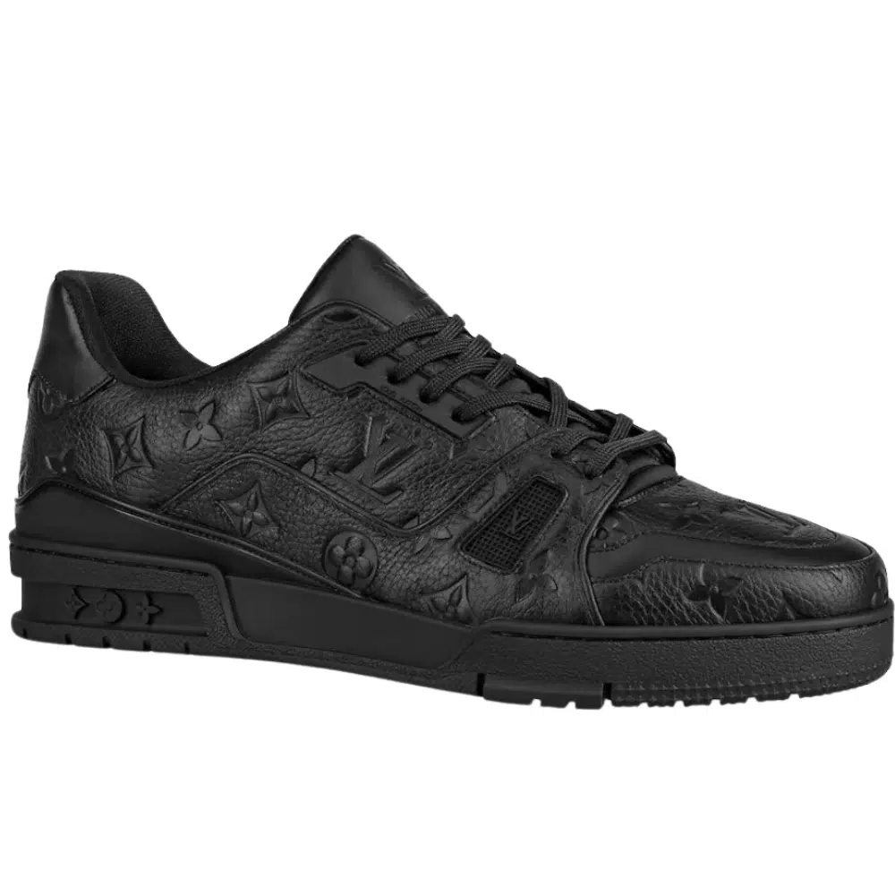 RÉPLICA LOUIS VUITTON TRAINER 'NEGRAS'