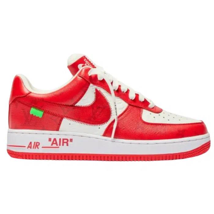 RÉPLICA LOUIS VUITTON X AIR FORCE 1 LOW 'WHITE COMET RED'