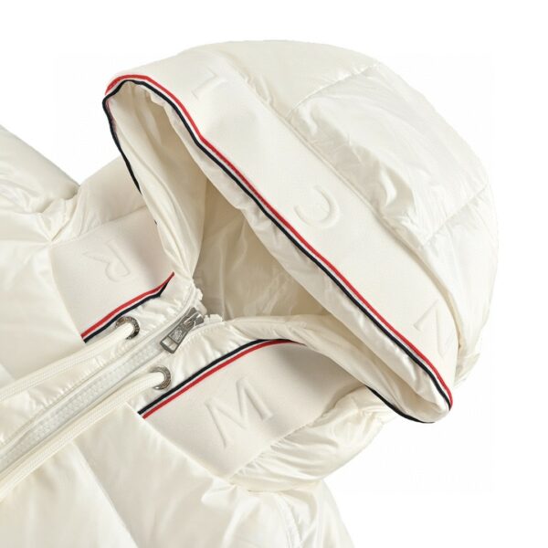 RÉPLICA CHAQUETA CORTA MONCLER PAVIN ‘BLANCA’ - Imagen 4