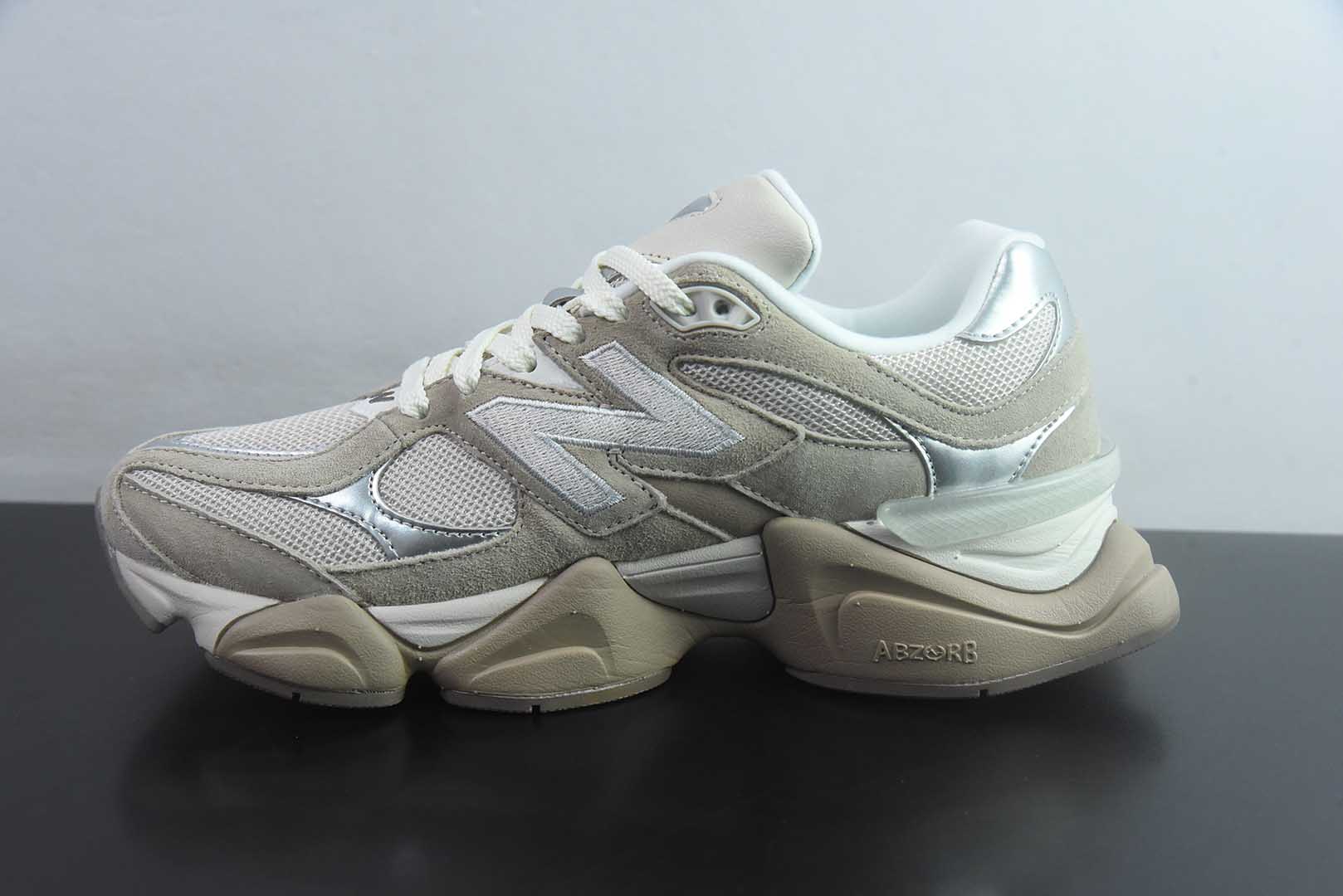 NEW BALANCE 9060 MOONBEAM 'SILVER METALLIC' DRIFTWOOD - Imagen 8