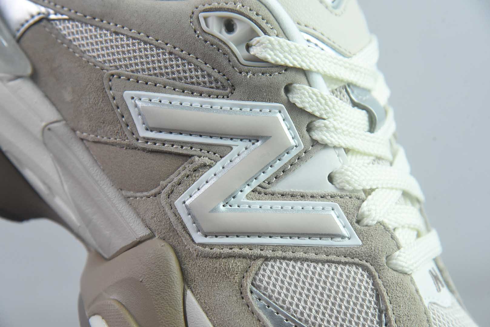 NEW BALANCE 9060 MOONBEAM 'SILVER METALLIC' DRIFTWOOD - Imagen 6