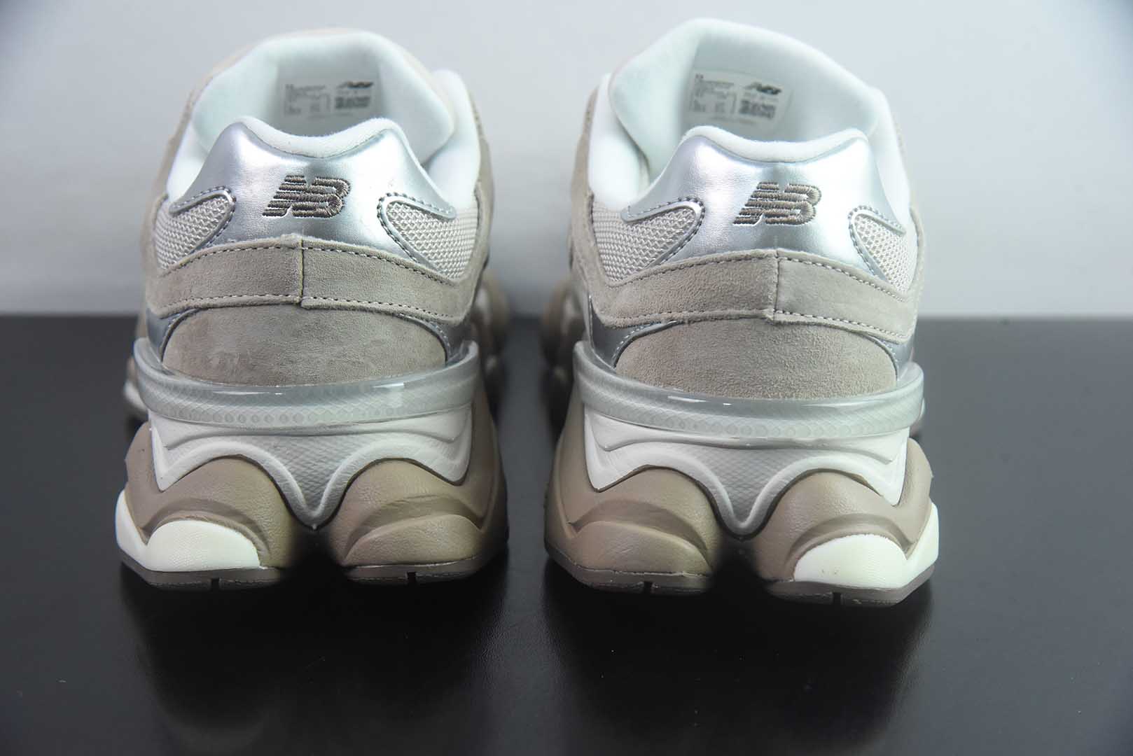 NEW BALANCE 9060 MOONBEAM 'SILVER METALLIC' DRIFTWOOD - Imagen 5