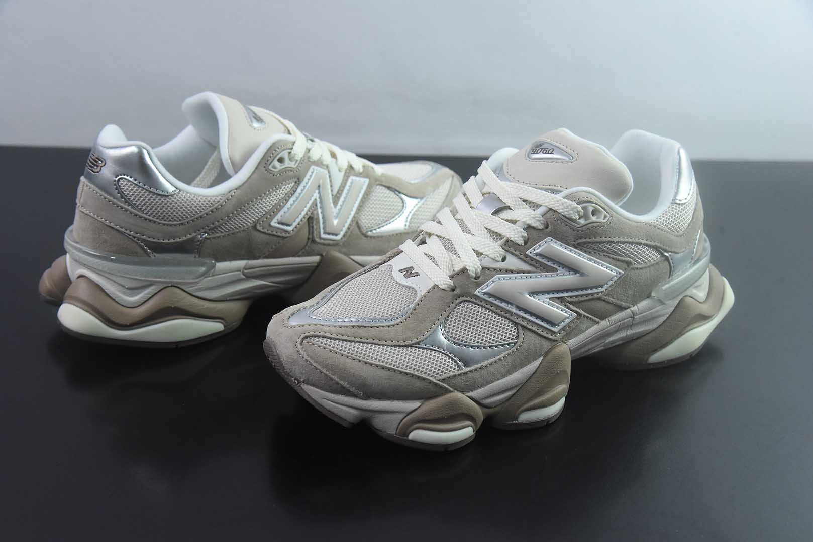 NEW BALANCE 9060 MOONBEAM 'SILVER METALLIC' DRIFTWOOD - Imagen 2