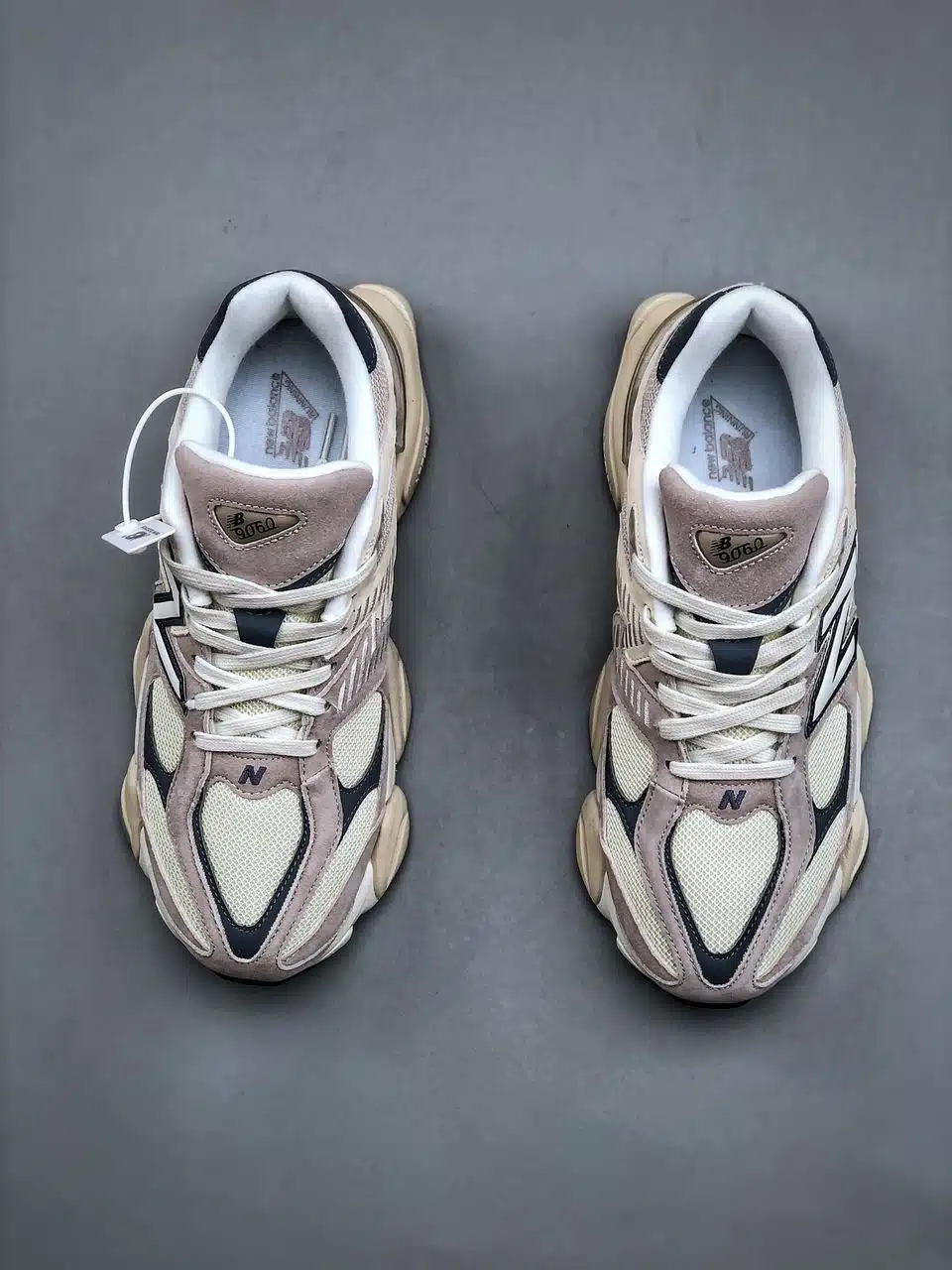 RÉPLICA NEW BALANCE 9060 'MOONROCK LINEN 'DARK ARCTIC GREY' - Imagen 6