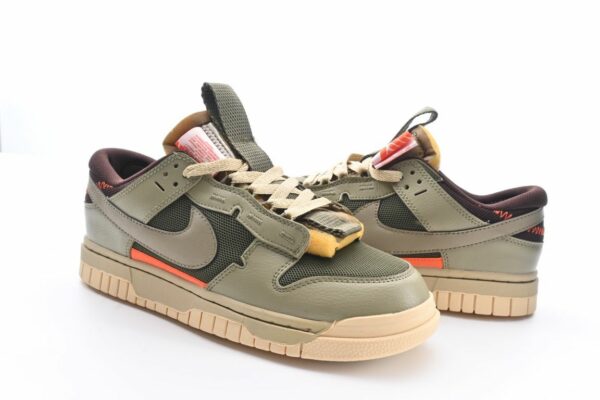 RÉPLICA NIKE AIR DUNK JUMBO MEDIUM OLIVE - Imagen 3