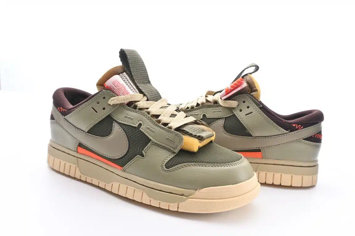 RÉPLICA NIKE AIR DUNK JUMBO MEDIUM OLIVE - Imagen 3