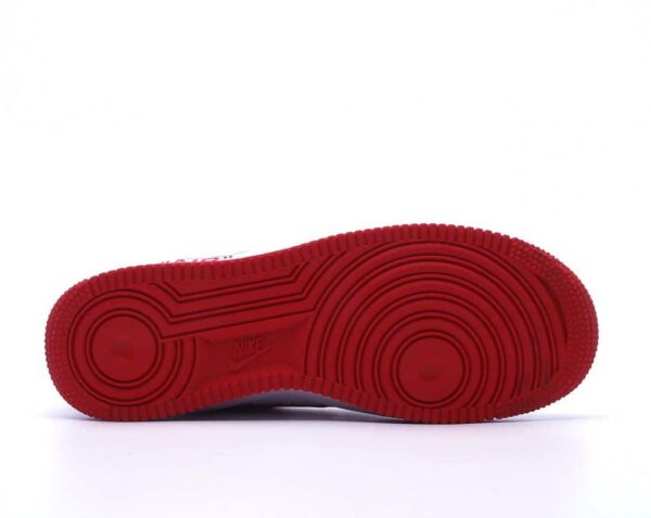 RÉPLICA LOUIS VUITTON X AIR FORCE 1 LOW 'WHITE COMET RED' - Imagen 2