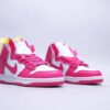 RÉPLICA NIKE DUNK HIGH PINK PRIME - Imagen 3