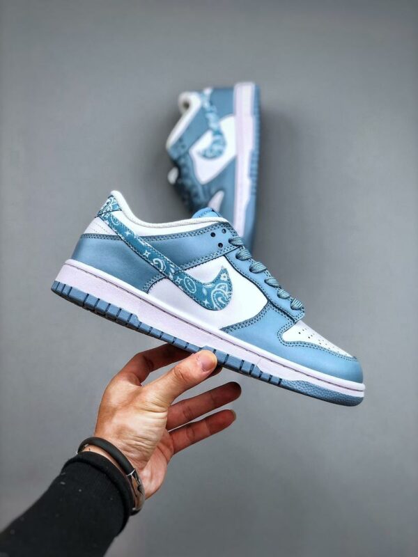 RÉPLICA NIKE DUNK LOW 'BLUE PAISLEY' - Imagen 5