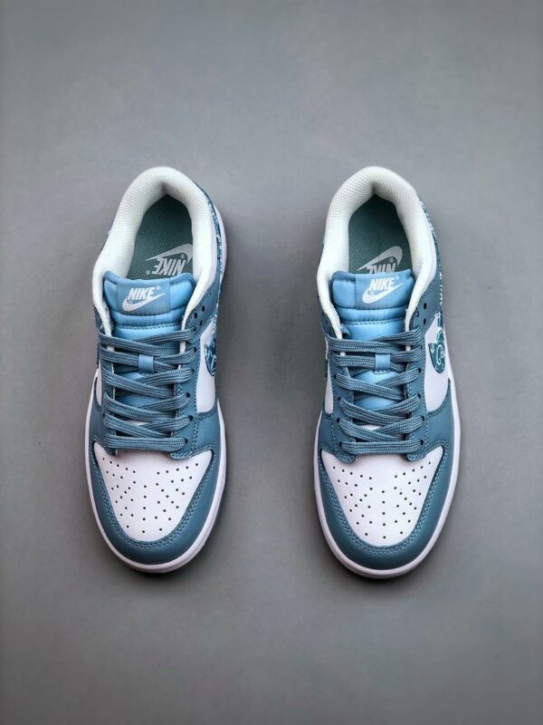 RÉPLICA NIKE DUNK LOW 'BLUE PAISLEY' - Imagen 6