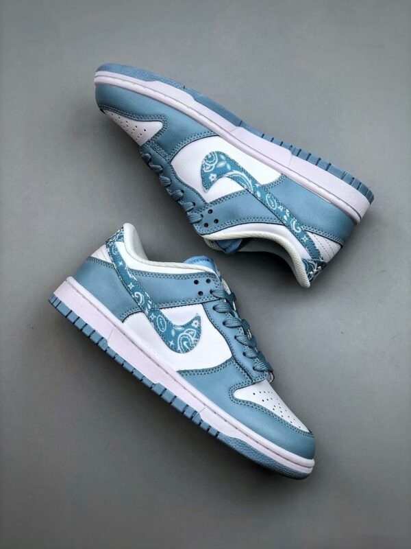 RÉPLICA NIKE DUNK LOW 'BLUE PAISLEY' - Imagen 9