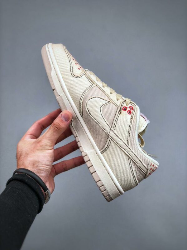 RÉPLICA NIKE DUNK LOW LIGHT OREWOOD 'BROWN SASHIKO' - Imagen 9