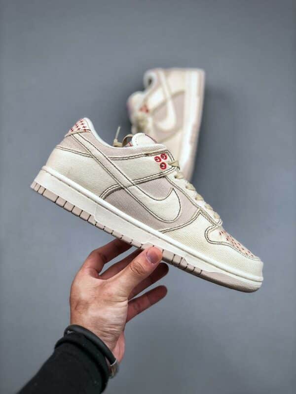 RÉPLICA NIKE DUNK LOW LIGHT OREWOOD 'BROWN SASHIKO' - Imagen 7
