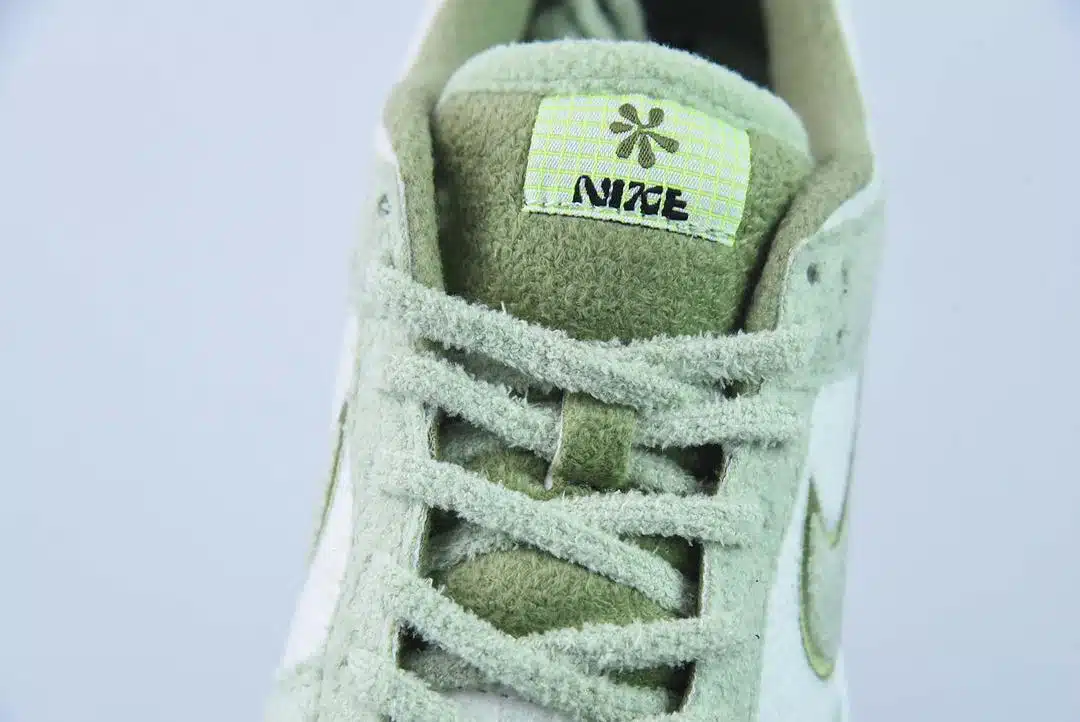RÉPLICA NIKE DUNK LOW SE FLEECE PACK "HONEYDEW" - Imagen 7
