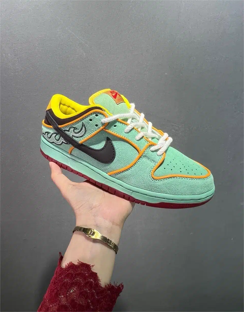 RÉPLICA SB DUNK LOW 'RODEO TOURMALINE' - Imagen 9