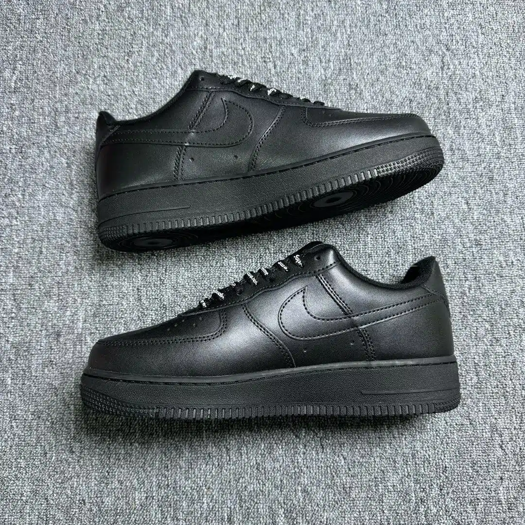 RÉPLICA SUPREME X AIR FORCE 1 LOW 'BOX LOGO - BLACK' - Imagen 8