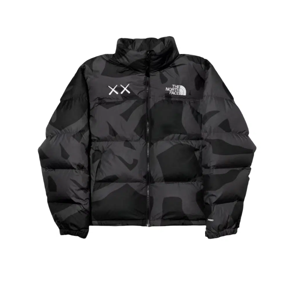 RÉPLICA CHAQUETA THE NORTH FACE X KAWS 'NEGRA'