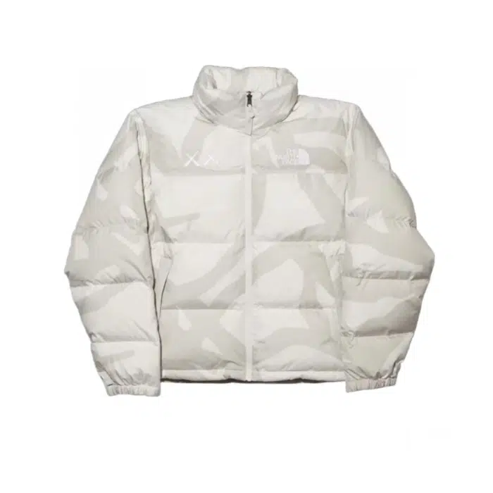RÉPLICA CHAQUETA THE NORTH FACE X KAWS ‘BLANCA'