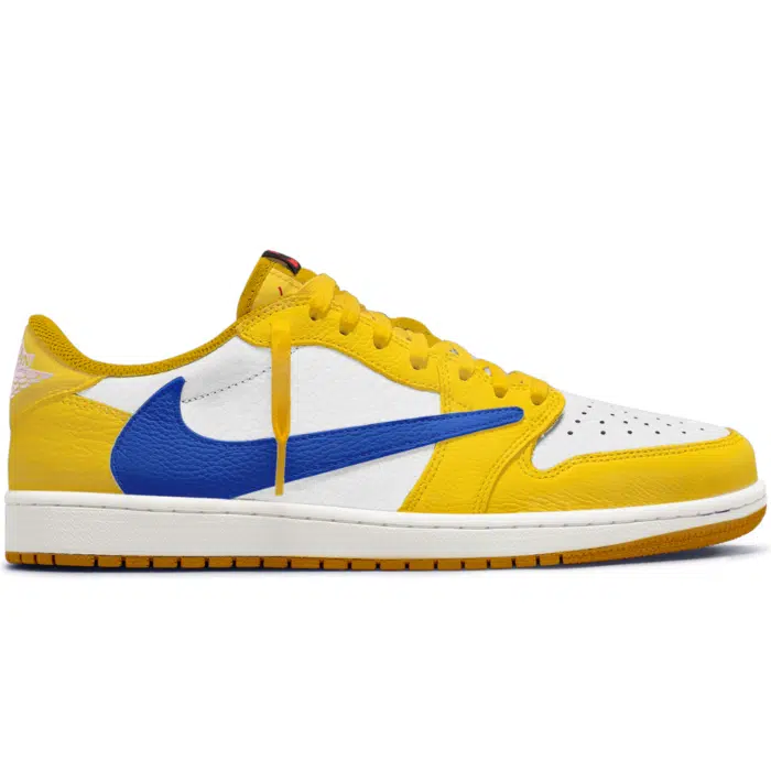RÉPLICA TRAVIS SCOTT X JORDAN RETRO 1 LOW 'CANARY'