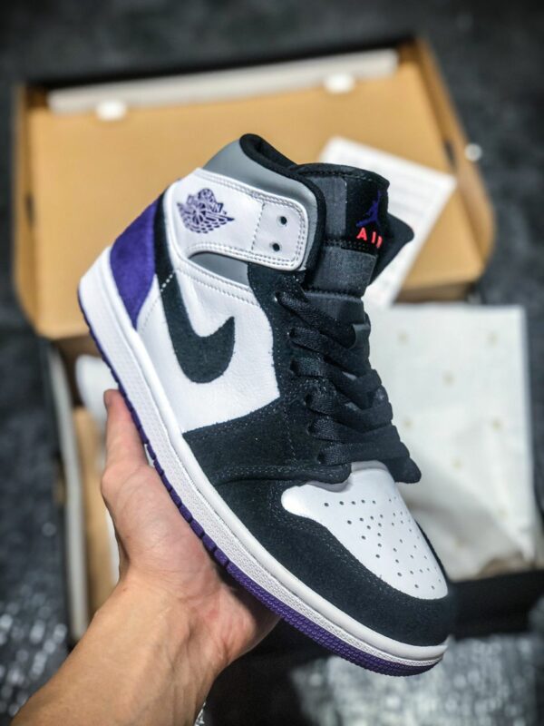 RÉPLICA JORDAN 1 MID SE 'PURPLE' - Imagen 8