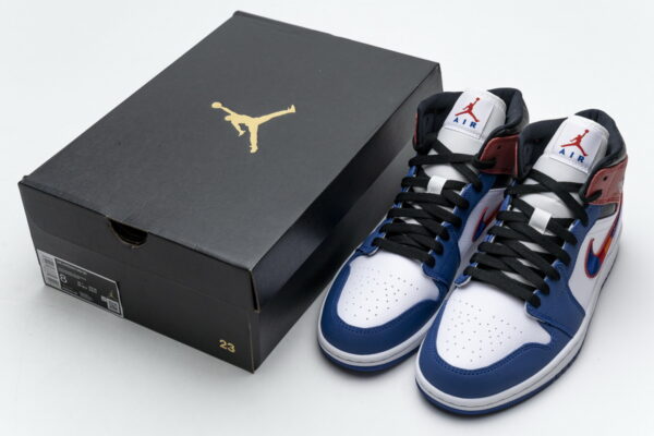 RÉPLICA AIR JORDAN RETRO 1 “Multi-Color Swoosh” - Imagen 3